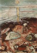 Edvard Munch Moonlight oil painting